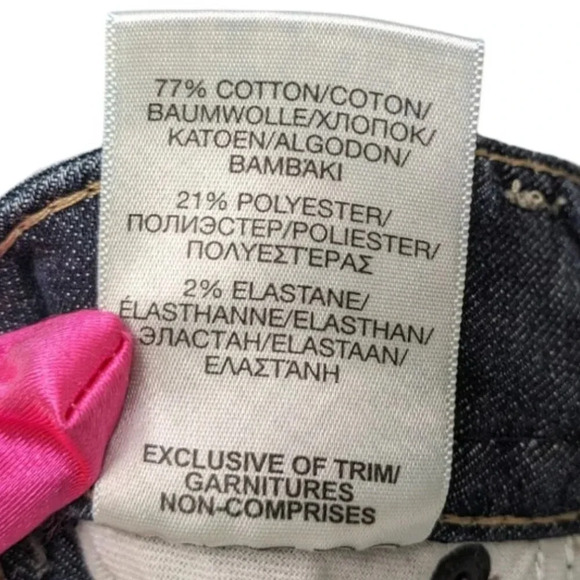 Silver Suki Womens Size W29/L32 Mid Straight Leg Stretchy Jeans Dark Wash - Picture 11 of 15